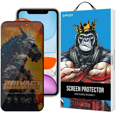گلس حریم شخصی گوشی اپل iPhone 11-XR اپیکوی مدل Knight Privacy