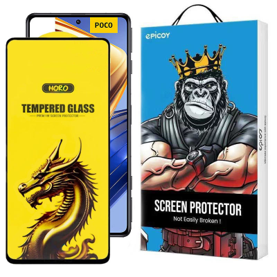 گلس گوشی پوکو F5 Pro - F5 - F4 GT- F3 GT- F4- F3 اپیکوی مدل Golden Dragon