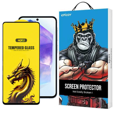 گلس گوشی سامسونگ Galaxy A55 - A35 اپیکوی مدل Golden Dragon