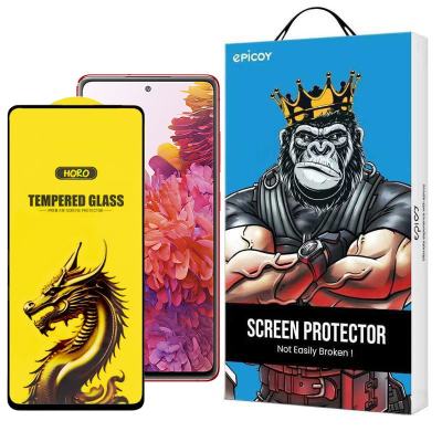 گلس گوشی سامسونگ Galaxy S20 FE 5G-4G-M31s 4G اپیکوی مدل Golden Dragon