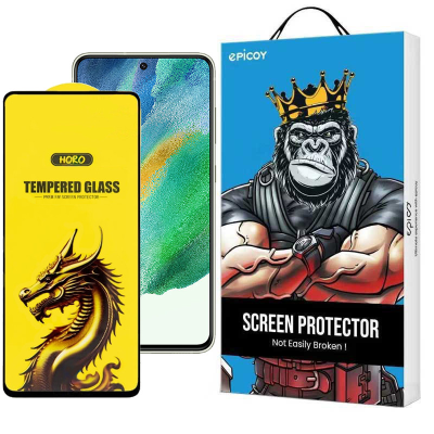 گلس گوشی سامسونگ Galaxy S21 FE 5G اپیکوی مدل Golden Dragon