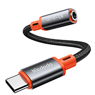 کابل تایپ سی به جک 3.5 میلی متری مک دودو مدل CA-7561 طول 0.1 متر