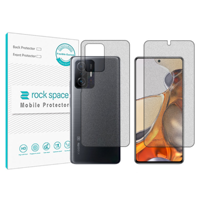 گلس گوشی شیائومی 11T Pro مدل Anti Shock به همراه محافظ پشت گوشی