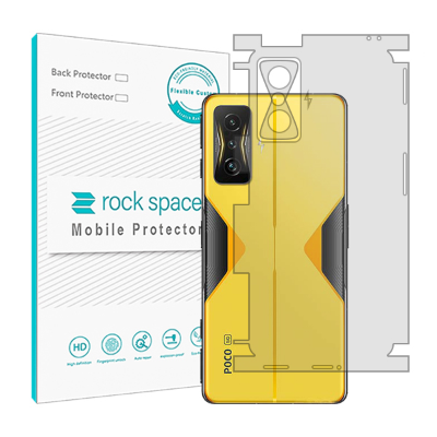 گلس پشت گوشی راک اسپیس مدل HyGEL گوشی پوکو F4 GT