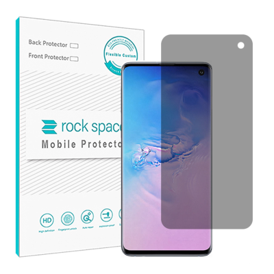 گلس حریم شخصی گوشی سامسونگ گلکسی S10 راک اسپیس مدل HyPRV