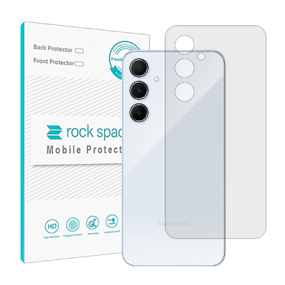 گلس پشت گوشی سامسونگ Galaxy A55 راک اسپیس مدل HyGEL