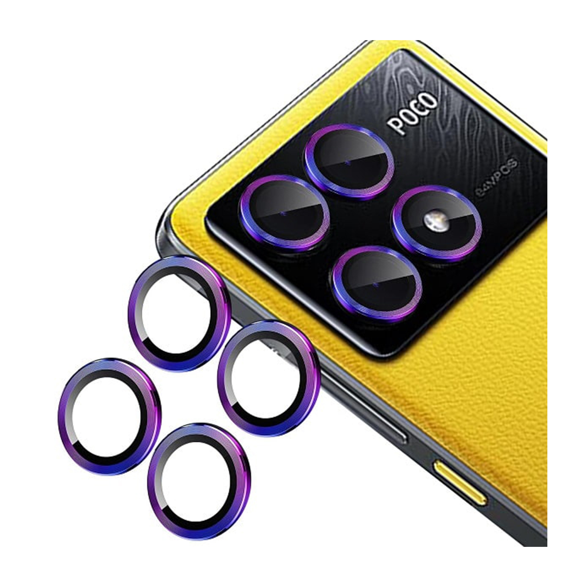 محافظ لنز دوربین گوشی پوکو X6 Pro مدل تکی