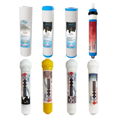 فیلتر دستگاه تصفیه آب اس اس وی مدل H800 بسته 8 عددی فیلتر دستگاه تصفیه آب اس اس وی مدل H800 بسته 8 عددی