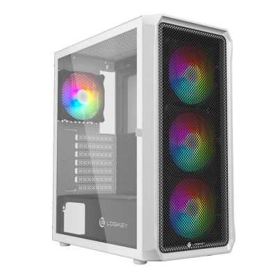 کیس کامپیوتر لاجی کی مدل C434BW کیس کامپیوتر لاجی کی مدل LK-C434BW