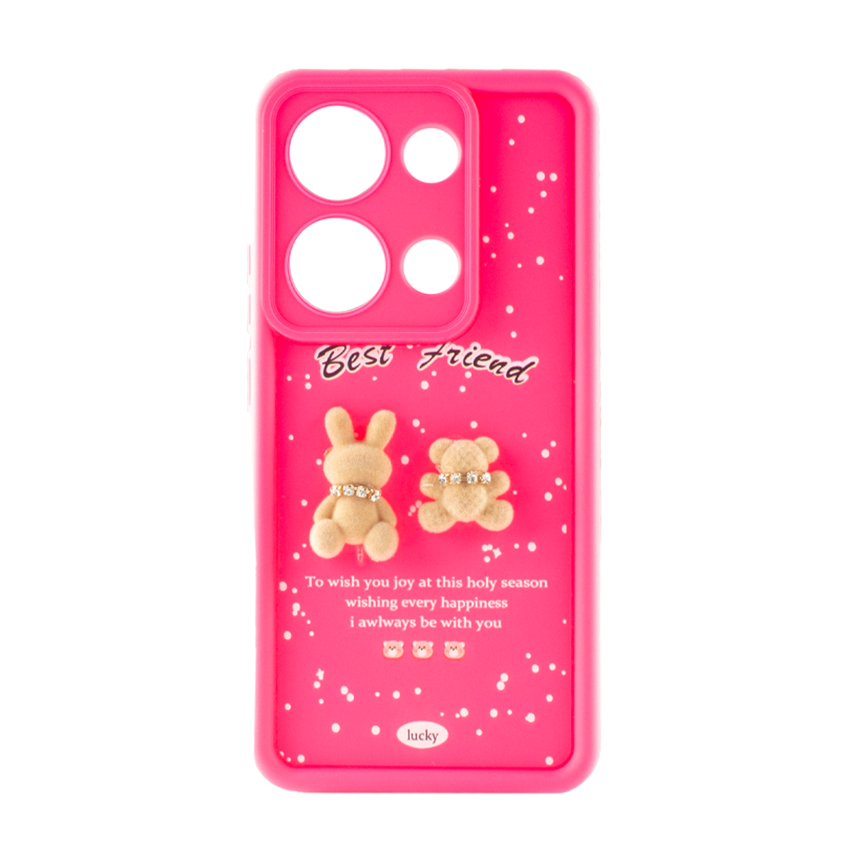 کاور گوشی شیائومی Redmi Note 13 Pro 4G زیفرند مدل Best Friend