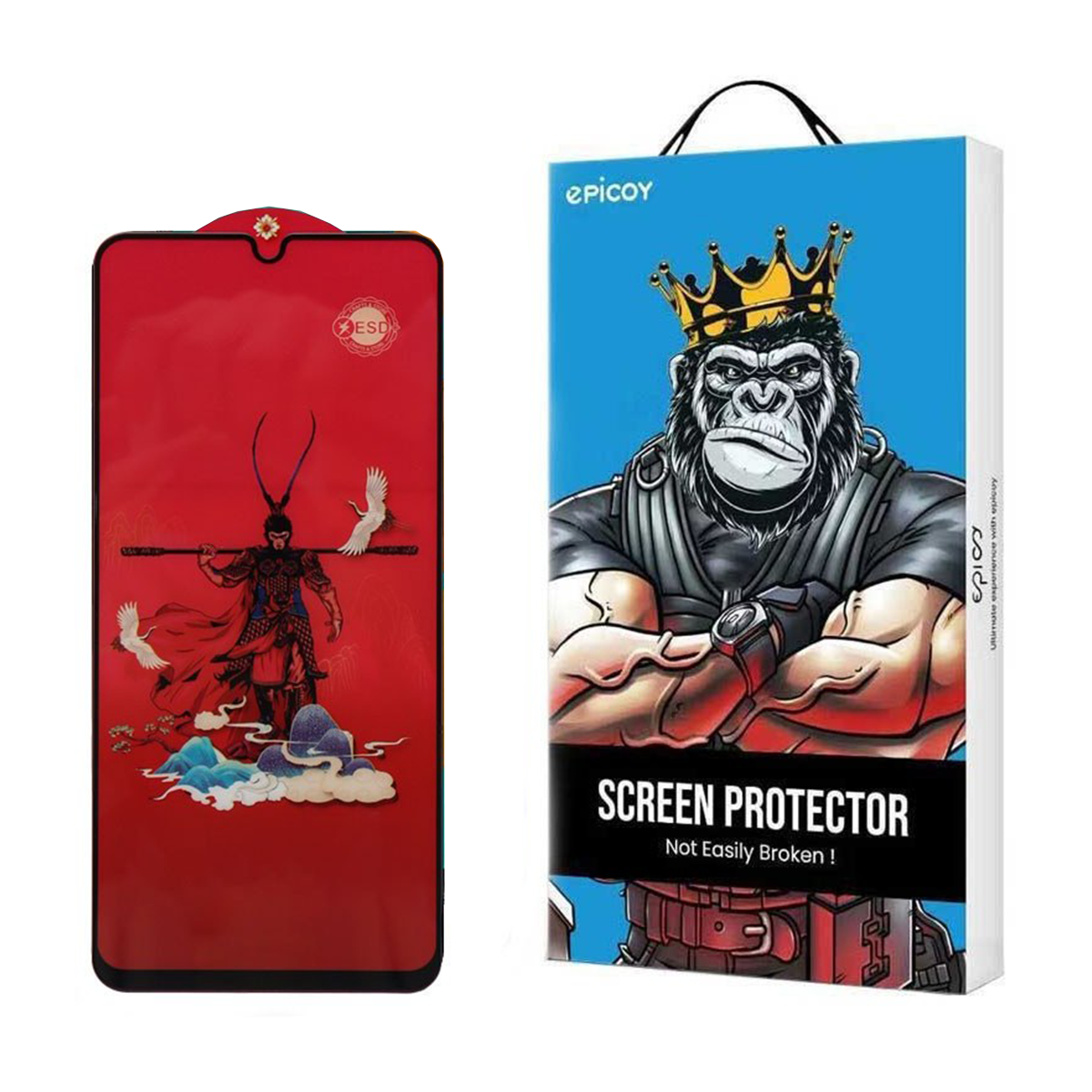 گلس گوشی سامسونگ Galaxy A03 4G-A03s 4G-A03 Core 4G-A02 4G-A02s 4G اپیکوی مدل Monkey King