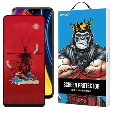 گلس گوشی شیائومی Poco M3 Pro 4G - 5G اپیکوی مدل Monkey King