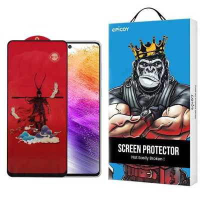 گلس گوشی سامسونگ Galaxy A73 5G-A72-A71-M54-M53-M52 5G-M51 اپیکوی مدل Monkey King