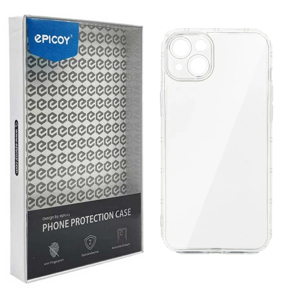 کاور گوشی اپل iPhone 13-14 اپیکوی مدل Transparent Clear کاور گوشی اپل iPhone 13-14 اپیکوی مدل Transparent Clear