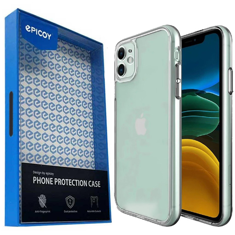 کاور گوشی اپل iPhone 11 اپیکوی مدل Transparent Clear