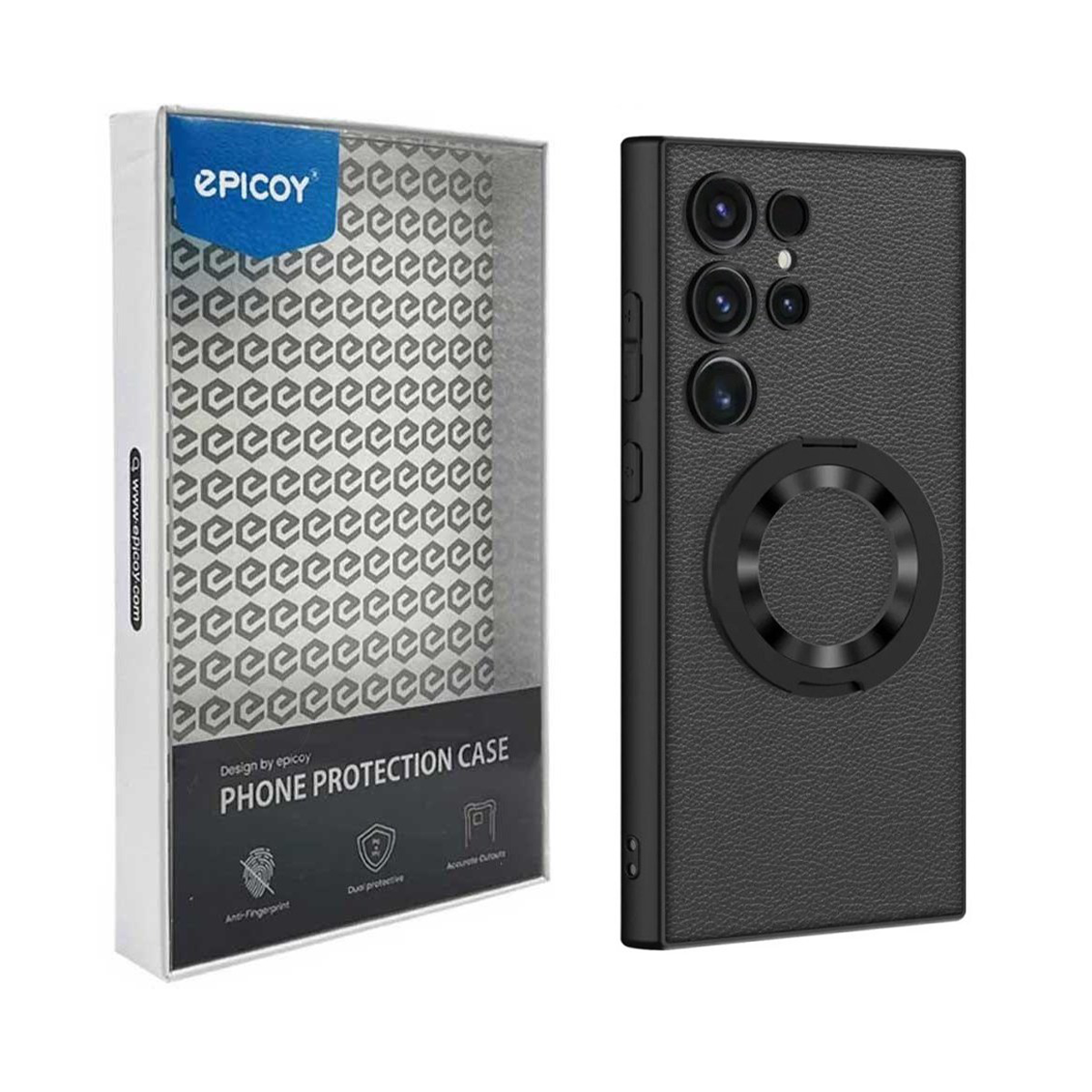 کاور گوشی سامسونگ Galaxy S24 Ultra اپیکوی مدل Ring Mag Leather کاور گوشی سامسونگ Galaxy S24 Ultra اپیکوی مدل Ring Mag Leather-small-image