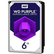 هارددیسک اینترنال وسترن دیجیتال مدل Purple WD60PURZ ظرفیت 6 ترابایت