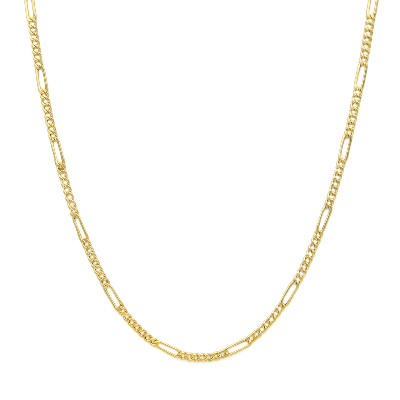 زنجیر طلا زنانه قو طلایی مدل فیگارور زنجیر طلا زنانه قو طلایی مدل فیگارور