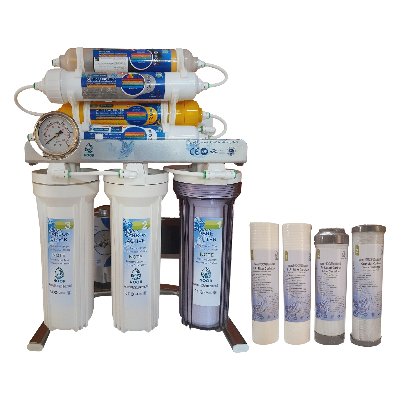 دستگاه تصفیه آب نور مدل A chrome m800 به همراه فیلتر بسته 4 عددی