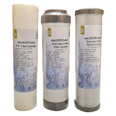 فیلتر دستگاه تصفیه آب نور مدل 01 بسته 3 عددی فیلتر دستگاه تصفیه آب نور مدل 01 بسته 3 عددی