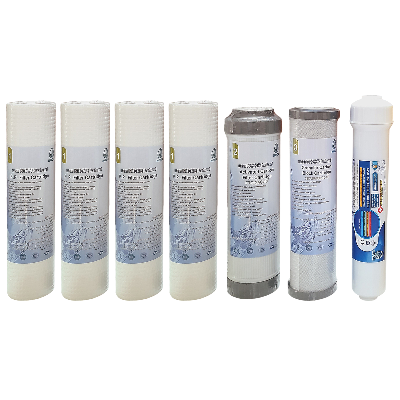 فیلتر دستگاه تصفیه آب نور مدل ارگونومی پلاس بسته 7 عدد