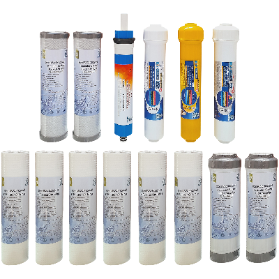 فیلتر دستگاه تصفیه آب نور مدل نشاط بسته 14 عددی