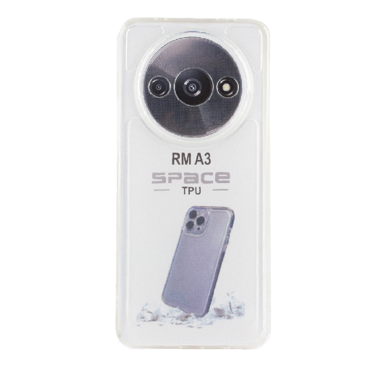 کاور گوشی شیائومی Redmi A3 زیفرند مدل ژله ای