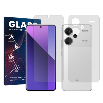 گلس شفاف گوشی شیائومی Redmi Note 13 Pro Plus مدل Resistant Glass Screen Protection