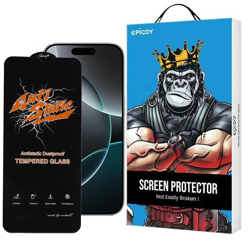 گلس گوشی اپل iPhone 16 Pro اپیکوی مدل Antistatic Dustproof