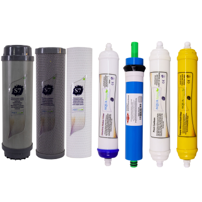 فیلتر دستگاه تصفیه آب آکوآ اسپرینگ مدل F-S7-A7Z بسته 7 عددی فیلتر دستگاه تصفیه آب آکوآ اسپرینگ مدل F-S7-A7Z بسته 7 عددی