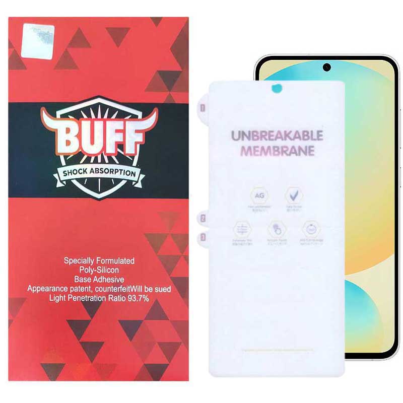 گلس گوشی سامسونگ Galaxy S24 FE- A55 - A35 بوف مدل Hydrogel-Matte