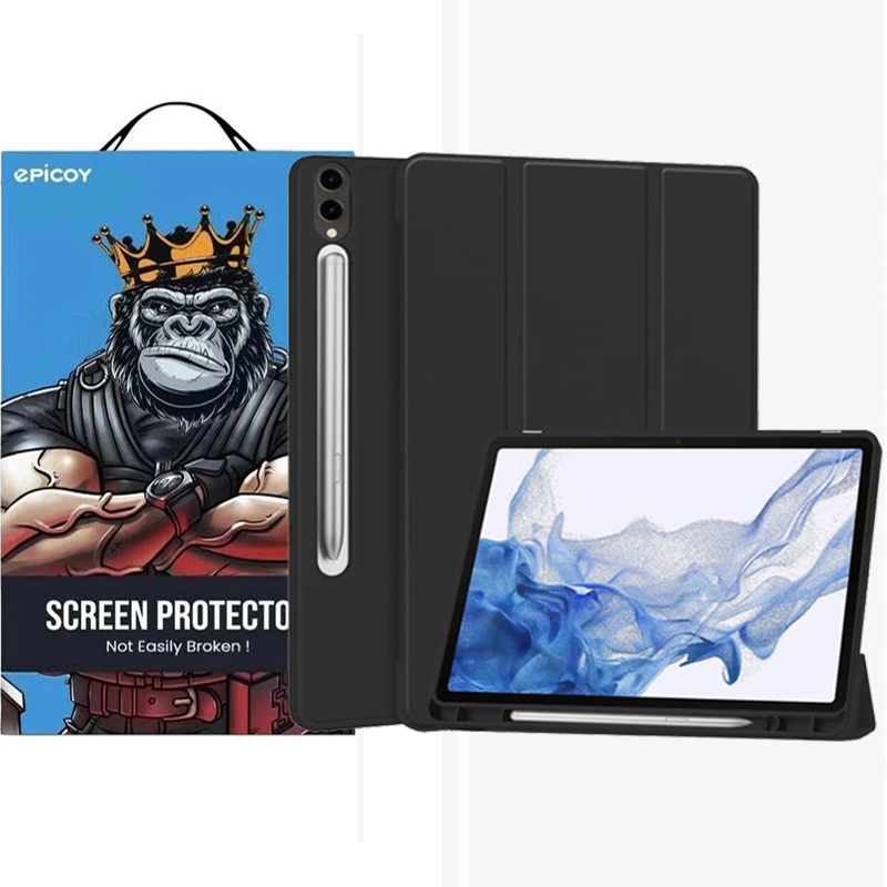 کیف کلاسوری تبلت سامسونگ Galaxy Tab S9 Ultra اپیکوی مدل Smart کیف کلاسوری تبلت سامسونگ Galaxy Tab S9 Ultra اپیکوی مدل Smart