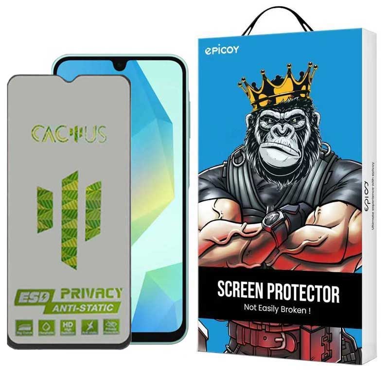گلس حریم شخصی گوشی سامسونگ Galaxy A16 5G- A16 4G اپیکوی مدل Cactus-ESD-Privacy
