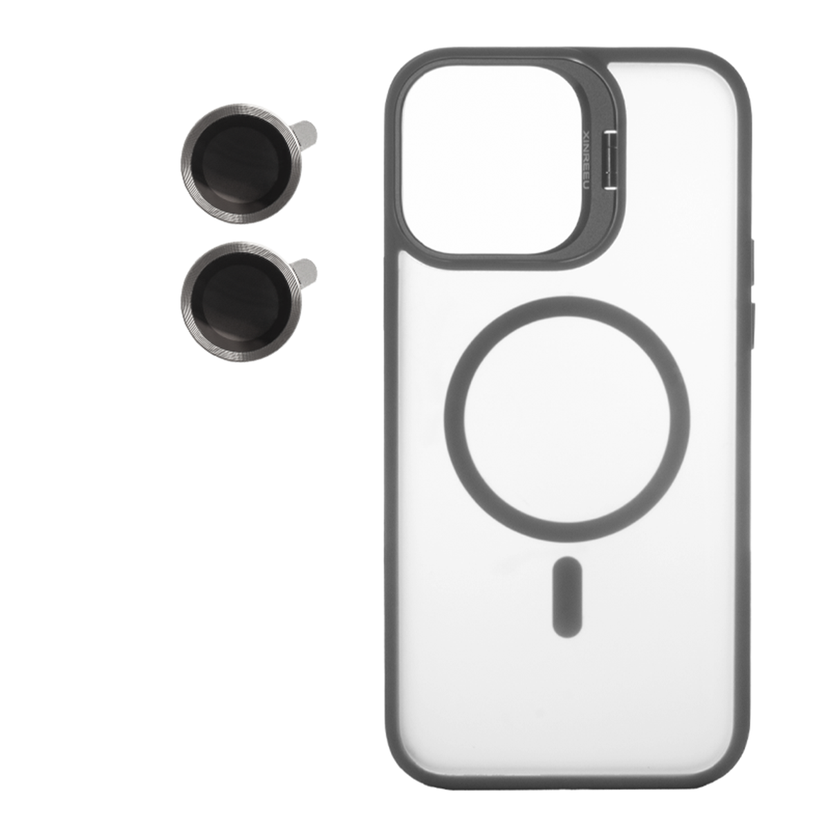 کاور گوشی اپل iPhone 13 مدل مگ سیف به همراه محافظ لنز گوشی