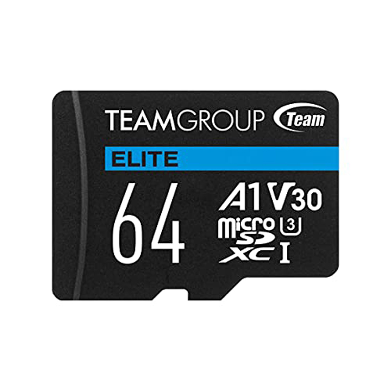 کارت حافظه microSDXC تیم گروپ مدل Elite کلاس 10 استاندارد UHS-I U3 سرعت 100MBps ظرفیت 64 گیگابایت