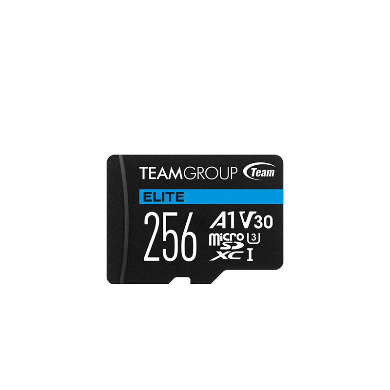 کارت حافظه microSDXC تیم گروپ مدل ELITE کلاس 10 استاندارد UHS-I U3 سرعت 100MBps ظرفیت 256 گیگابایت کارت حافظه microSDXC تیم گروپ مدل ELITE کلاس 10 استاندارد UHS-I U3 سرعت 90MBps ظرفیت 256 گیگابایت