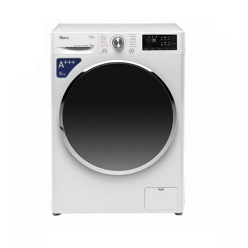 ماشین لباسشویی 9 کیلویی جی پلاس مدل GWM-P99W-small-image