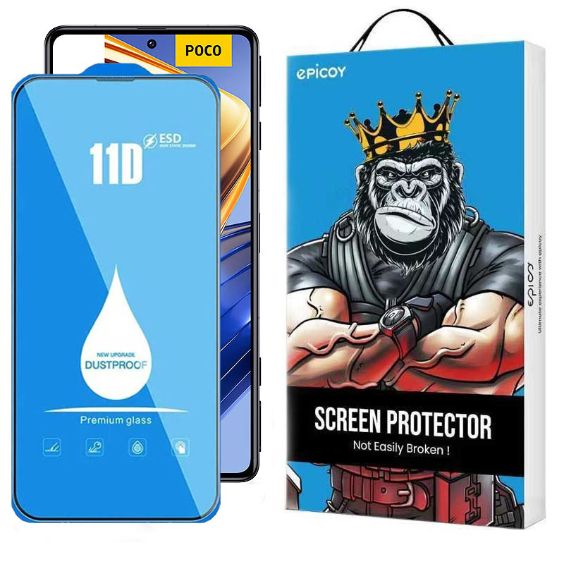 گلس گوشی شیائومی Poco F5 Pro - F5 - F4 GT- F3 GT- F4- F3 اپیکوی مدل Blue ESD