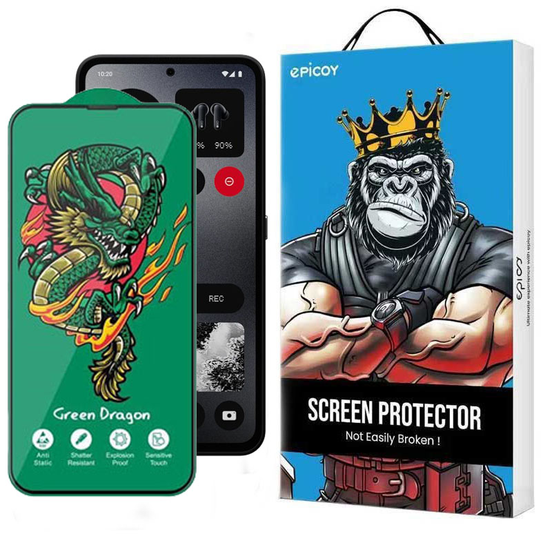 گلس گوشی ناتینگ فون CMF 1 اپیکوی مدل Green Dragon ExplosionProof