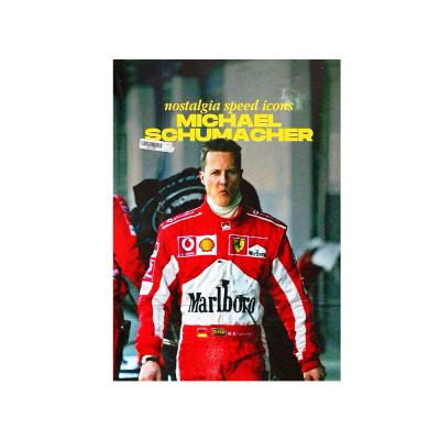 متال پوستر سریال طرح مایکل شوماخر Michael Schumacher کد PCD-MB1162