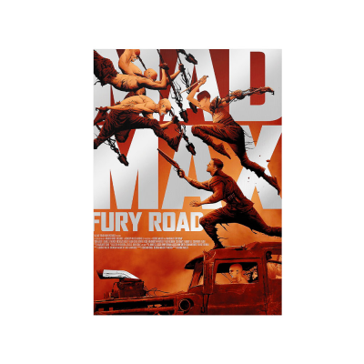 متال پوستر فیلم طرح Mad Max کد PCD-MB1139