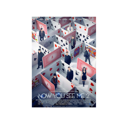 متال پوستر فیلم طرح Now You See Me کد PCD-MB1138