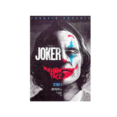 متال پوستر فیلم طرح جوکر Joker کد PCD-MB1136