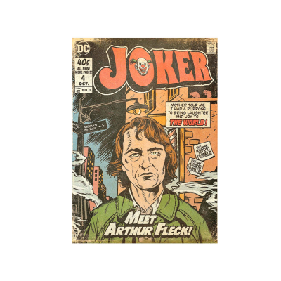 متال پوستر فیلم طرح Joker کد PCD-MB1130