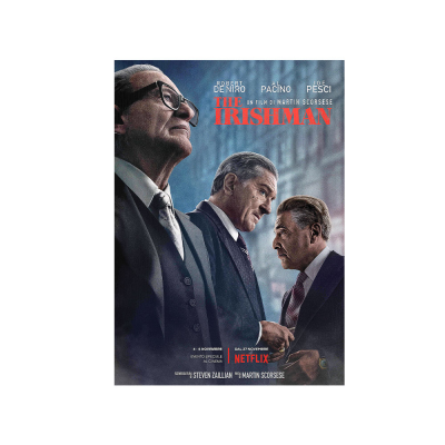 متال پوستر فیلم طرح Irishman کد PCD-MB1118