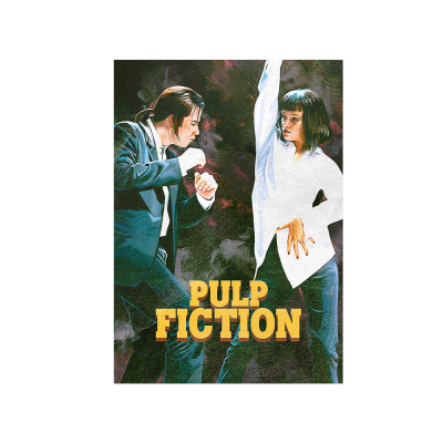 متال پوستر فیلم طرح Pulp Fiction کد PCD-MB1117