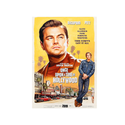 متال پوستر فیلم طرح Once Upon a Time in Hollywood کد PCD-MB1116