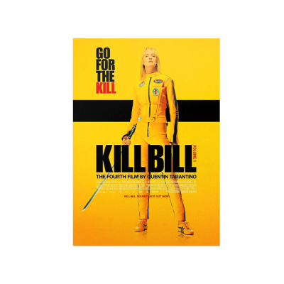 متال پوستر فیلم طرح Kill Bill کد PCD-MB1105