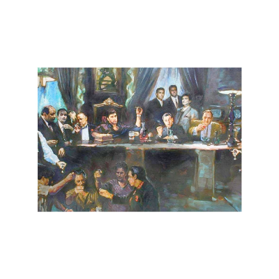 متال پوستر فیلم طرح God Father کد PCD-MB1106