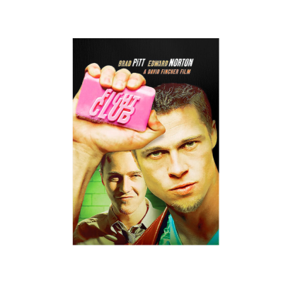 متال پوستر فیلم طرح Fight Club کد PCD-MB1098